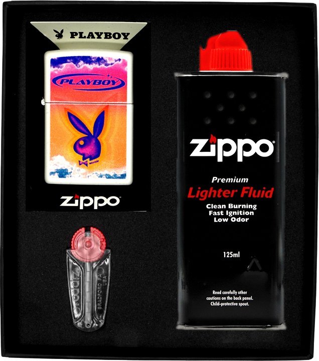Zestaw ZIPPO Zapalniczka PLAYBOY Prezentowy No1