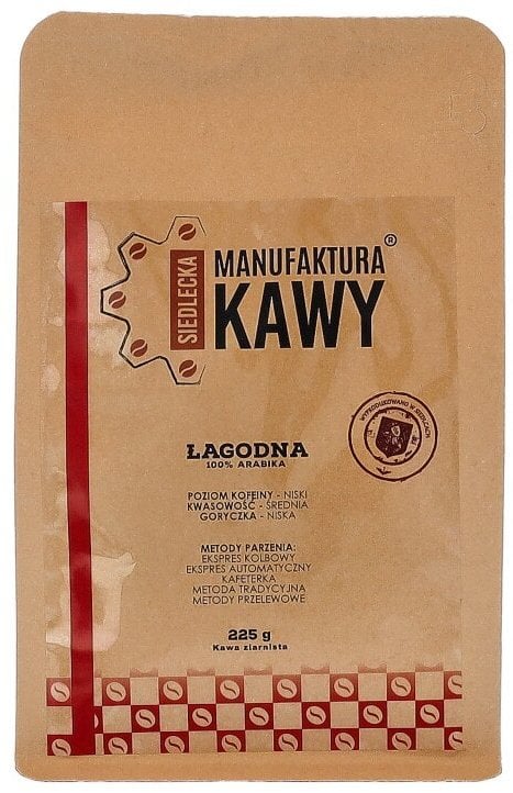 Kawa ziarnista SMK Mieszanka Łagodna 225g