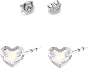 Radziszewska Jewellery Kolczyki Srebrne Malutkie Serduszko