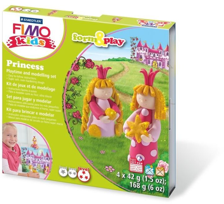 Staedtler Zestaw Fimo Kids Księżniczki (S803406)
