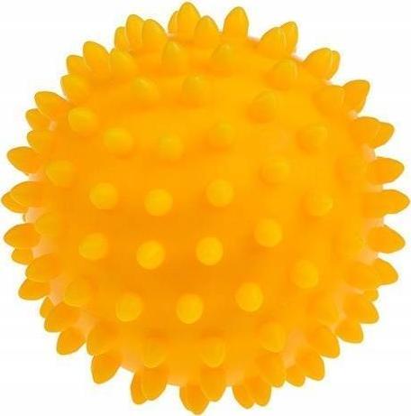 Tullo Piłka sensoryczna do masażu i rehabilitacji 5,4 cm żółty 416TULLO