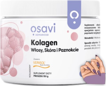 Osavi Osavi Kolagen Włosy Paznokcie 150g