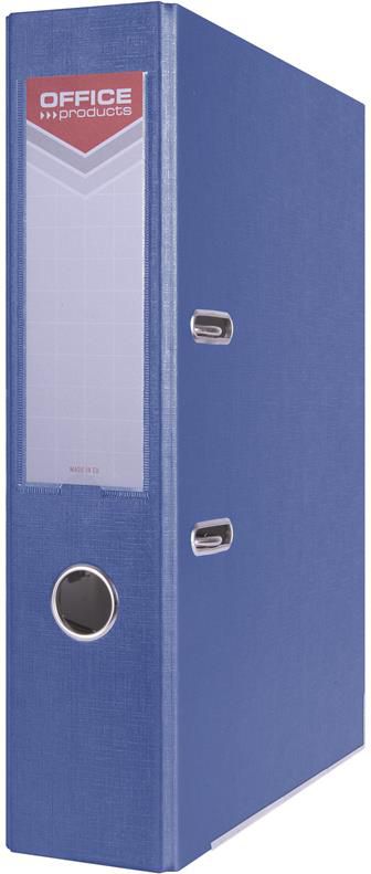 Segregator Office Products Officer dźwigniowy A4 75mm niebieski (5901503650721)