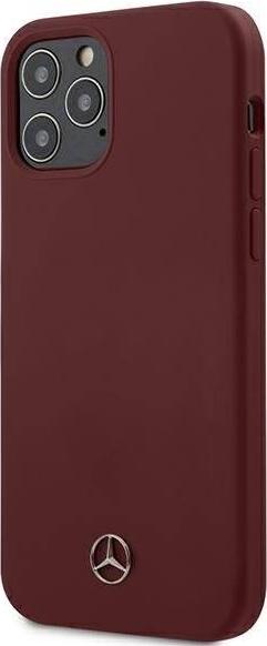 Mercedes Mercedes MEHCP12MSILRE iPhone 12/12 Pro 6,1" czerwony/red hardcase Silicone Line