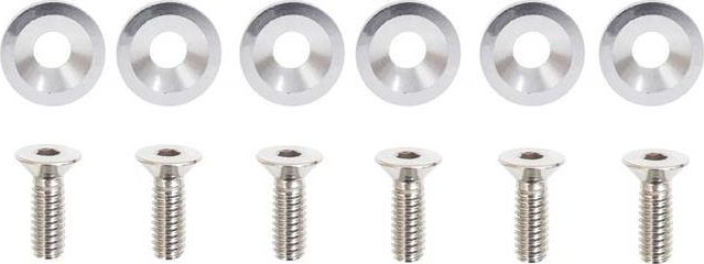 D1Spec_D Śrubki Fender washers D1 8mm Silver