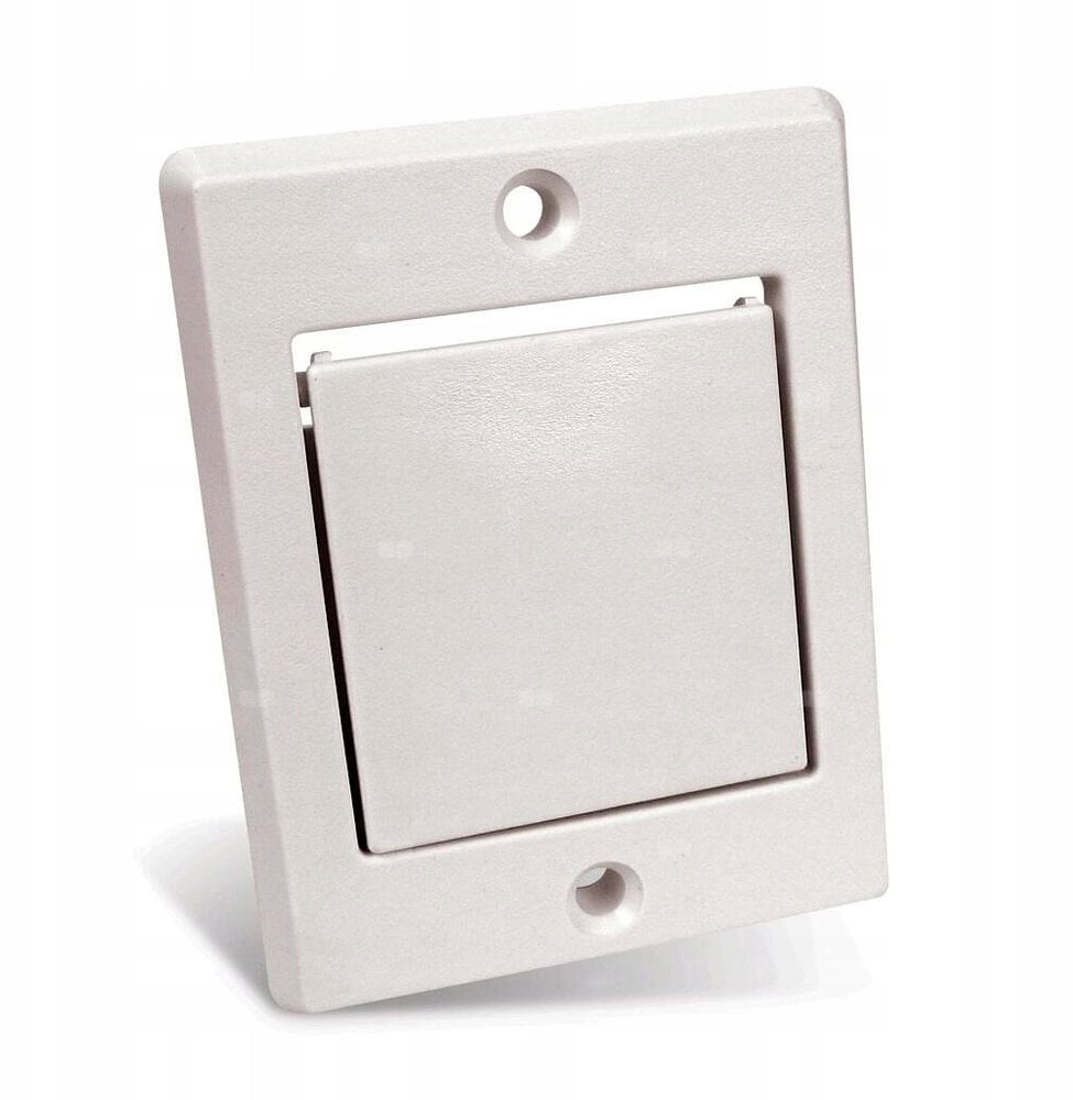 Viteco Wyrzutnia powietrza z klapką zamyk. biała ( SV8118 ) (op/40)