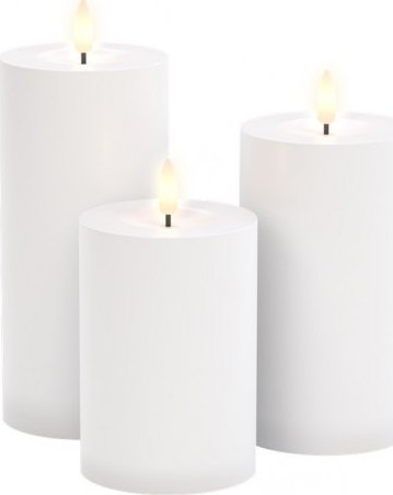 Goobay Zestaw 3 świec LED "Outdoor"