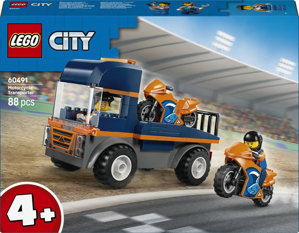 LEGO City Laweta dla motocykli (60491)