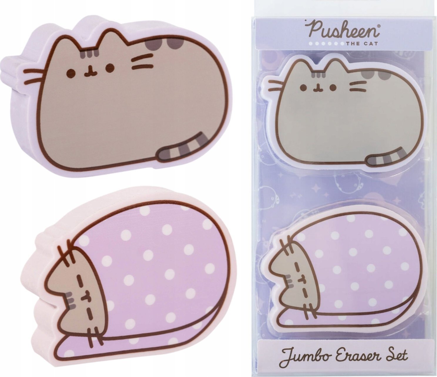 Pusheen Pusheen - Gumki do mazania z kolekcji Moments