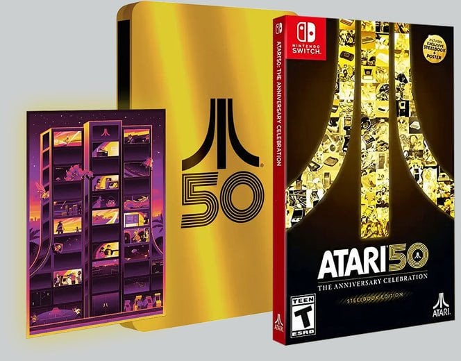 ATARI 50 THE ANNIVERSARY CELEBRATION EXPANDED STEELBOOK EDITION