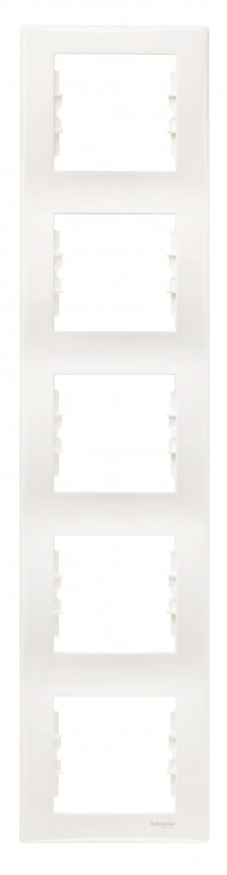 Schneider Electric Ramka pięciokrotna Sedna kremowa SDN5801523