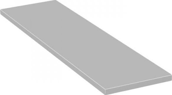 Braket PÓŁKA SZARA OKLEJONA 18MM 1200X245