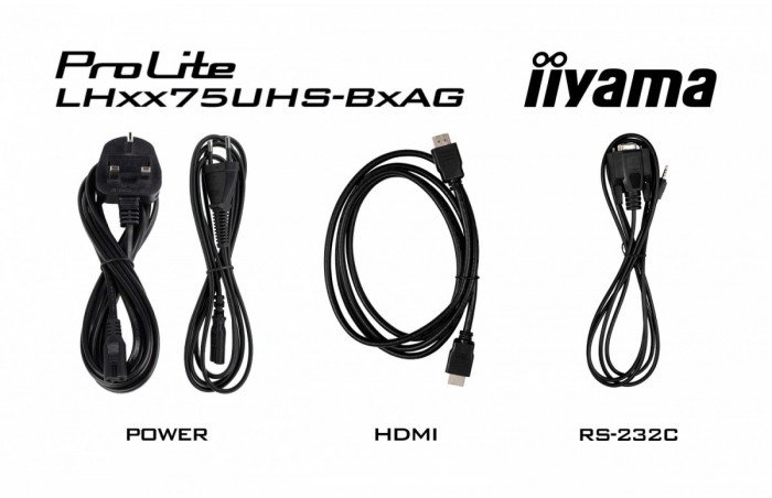 iiyama Monitor 55 '' LH5575UHS-B2AG,24/7,IPS,ANDROID.11,4K, WiFi, iiSignage2, FailOver, EShare, 24/7, full daisy chain