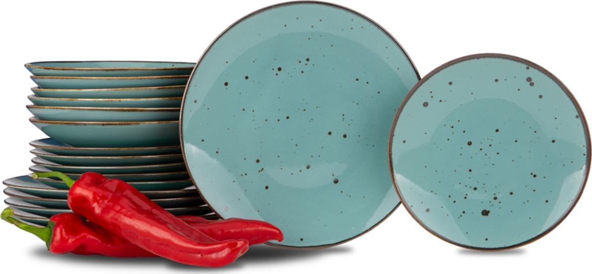 bogucice Serwis obiadowy komplet 18el/6os porcelana Alumina