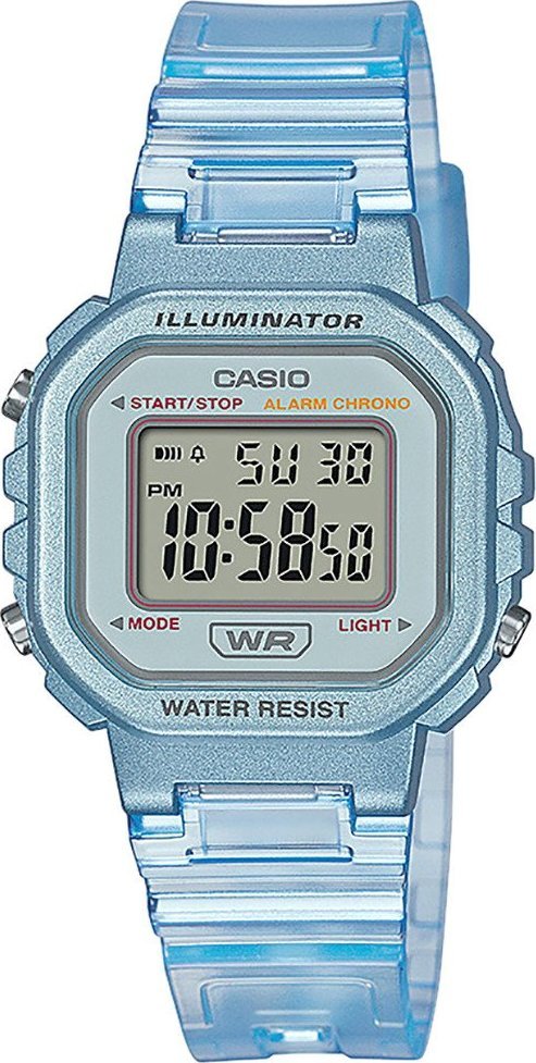 Zegarek Casio Zegarek damski Casio LA-20WHS-2AEF niebieski