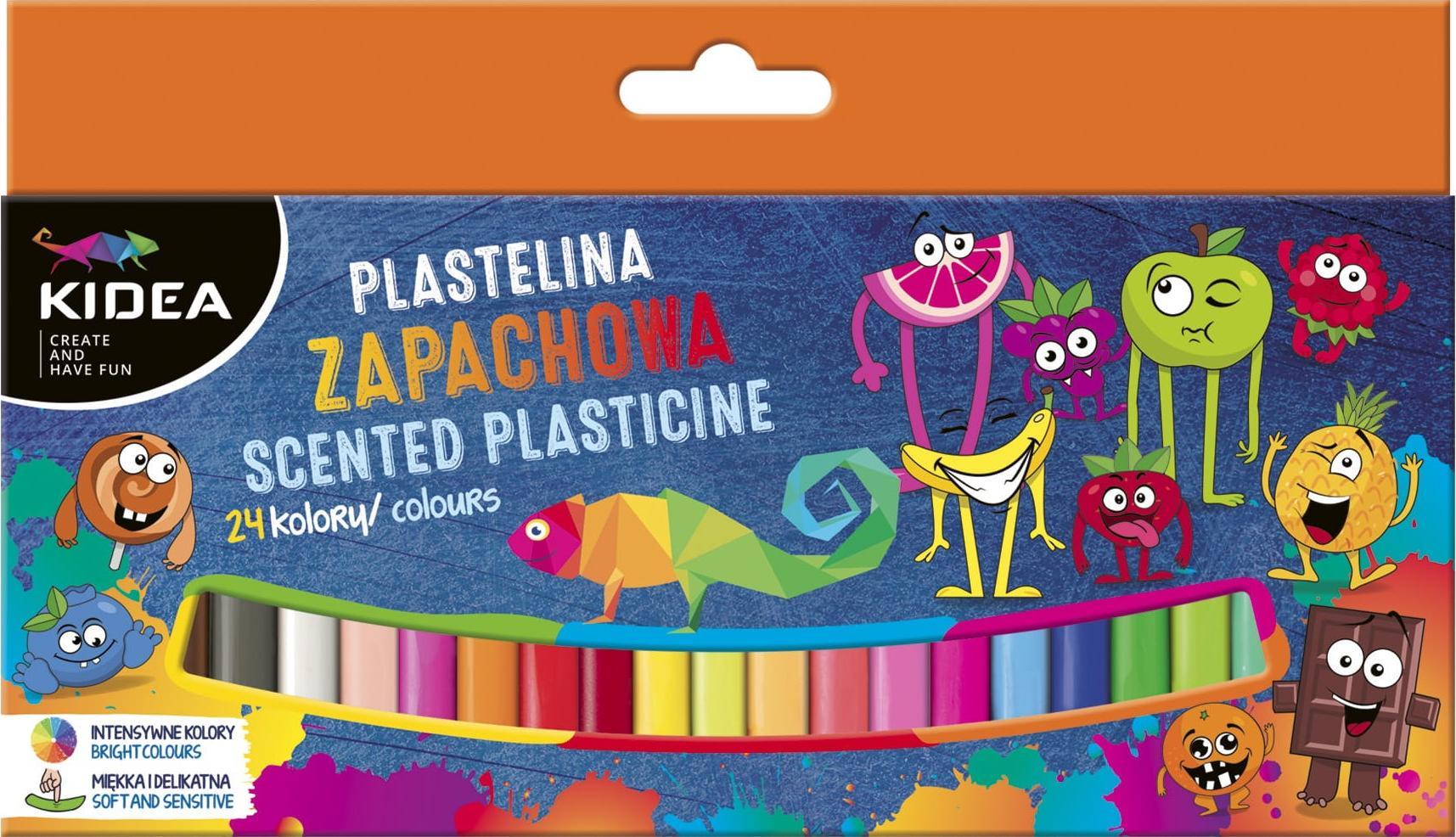Kidea Plastelina zapachowa 24 kolory