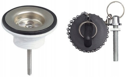 Wirquin spust umywalkowy z korkiem z łańcuszkiem 32740005