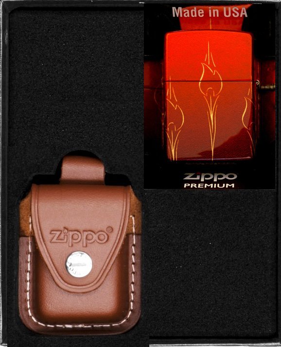 Zestaw ZIPPO Zapalniczka OMBRE FLAMES Prezentowy No2
