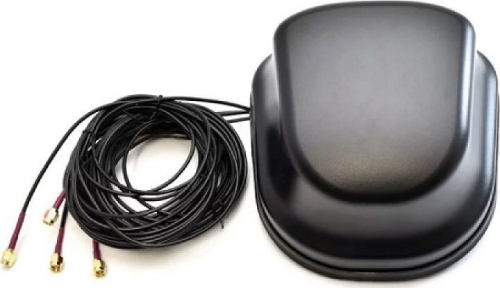 Moduł GPS Hismart 5G NR MIMOx4 antena, 698~960/1710~2690/2900~3800/4400~5000MHz, 4dBi, IP67