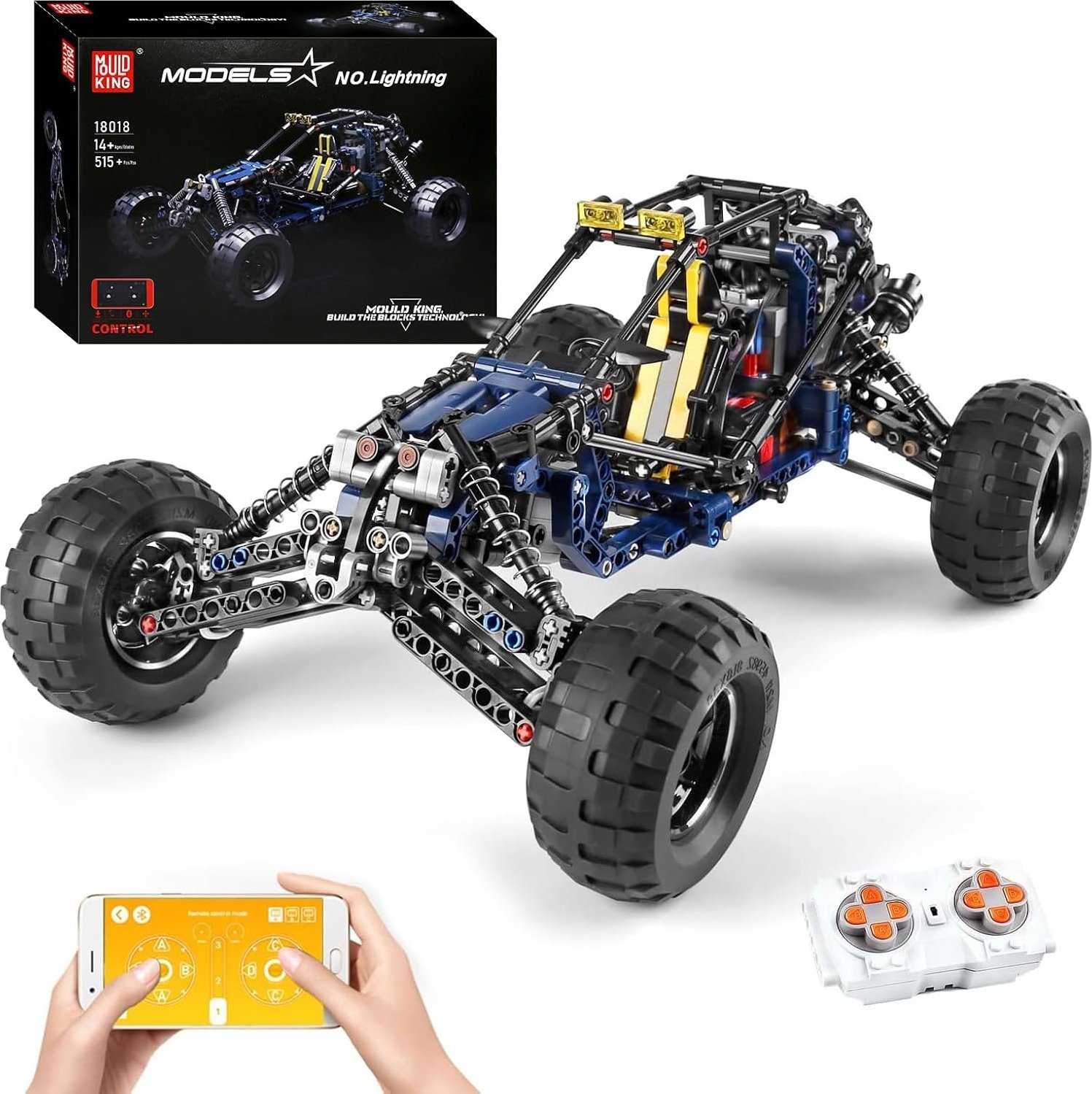 Coil Coil klocki konstrukcyjne auto buggy rc zdalnie sterowane 394 el.
