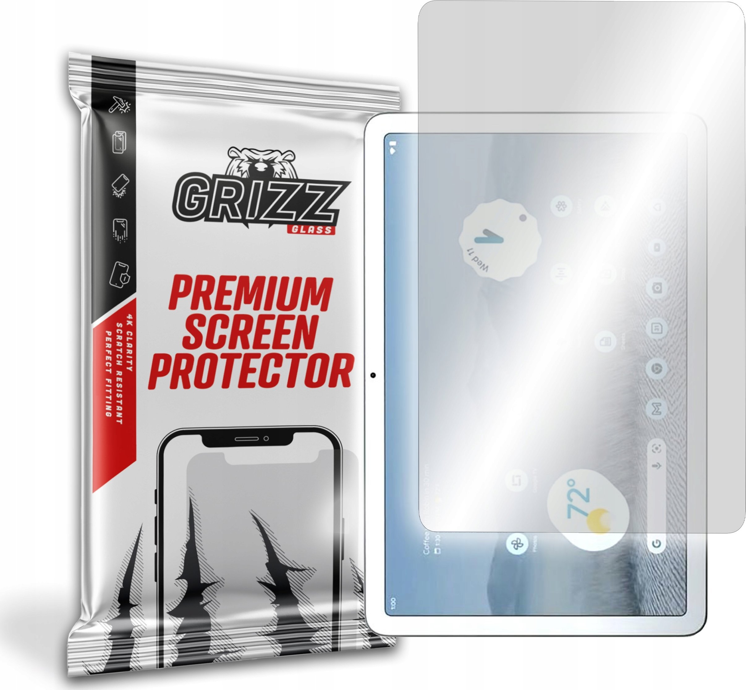 GrizzGlass Szkło hybrydowe Grizz Google Pixel Tablet