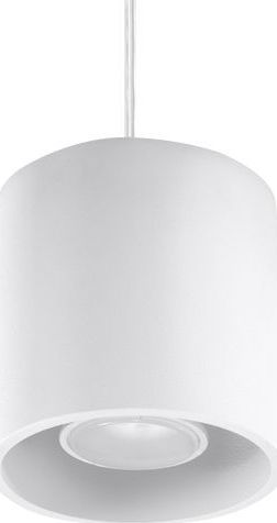 Lampa wisząca Lumes Minimalistyczna lampa wisząca E815-Orbil - biały