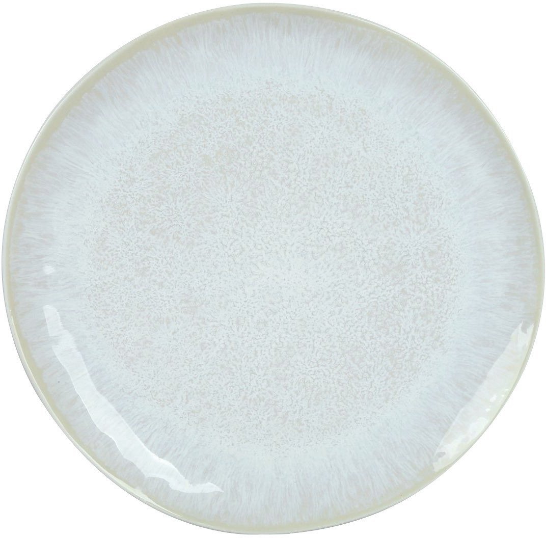 PLATE EMBOS OUT GLAZE INS WHITE 27CM