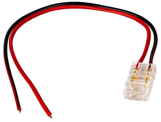 70-726# Konektor do taśm led 8mm cob z przewodem