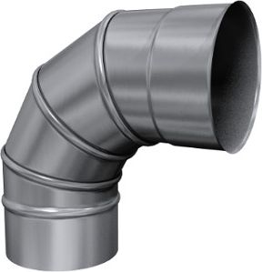 MK Systemy Kominowe PR Kolano skrętne ŁKZI 90 180 - KOMINY-MK-2LKZI90180