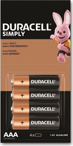 Duracell Bateria AAA / R03 4 szt.