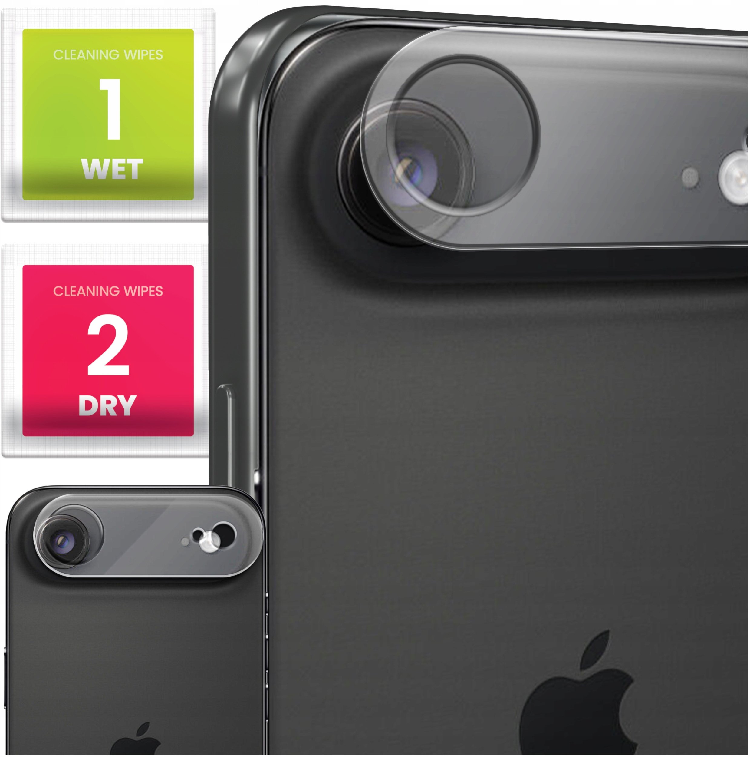 Szkło Na Aparat Do iPhone 17 Air (Hartowane, Ochronne, Na Obiektyw, 9H)