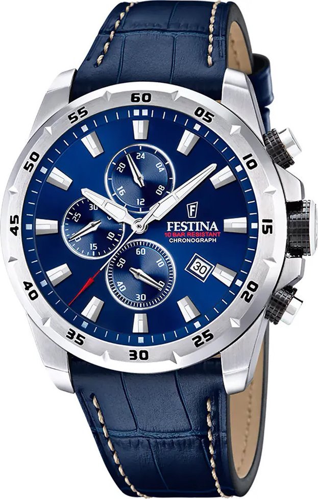 Zegarek Festina Zegarek męski Festina F20692-2 niebieski