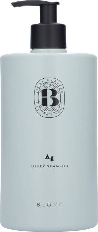 Bjork Bjork, Ag Silver, Hair Shampoo, For Neutralisation Of Yellow Tones, 750 ml For Women