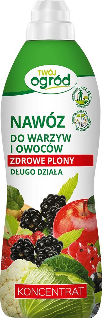 Twój Ogród Nawóz płynny do warzyw i owoców 900ml