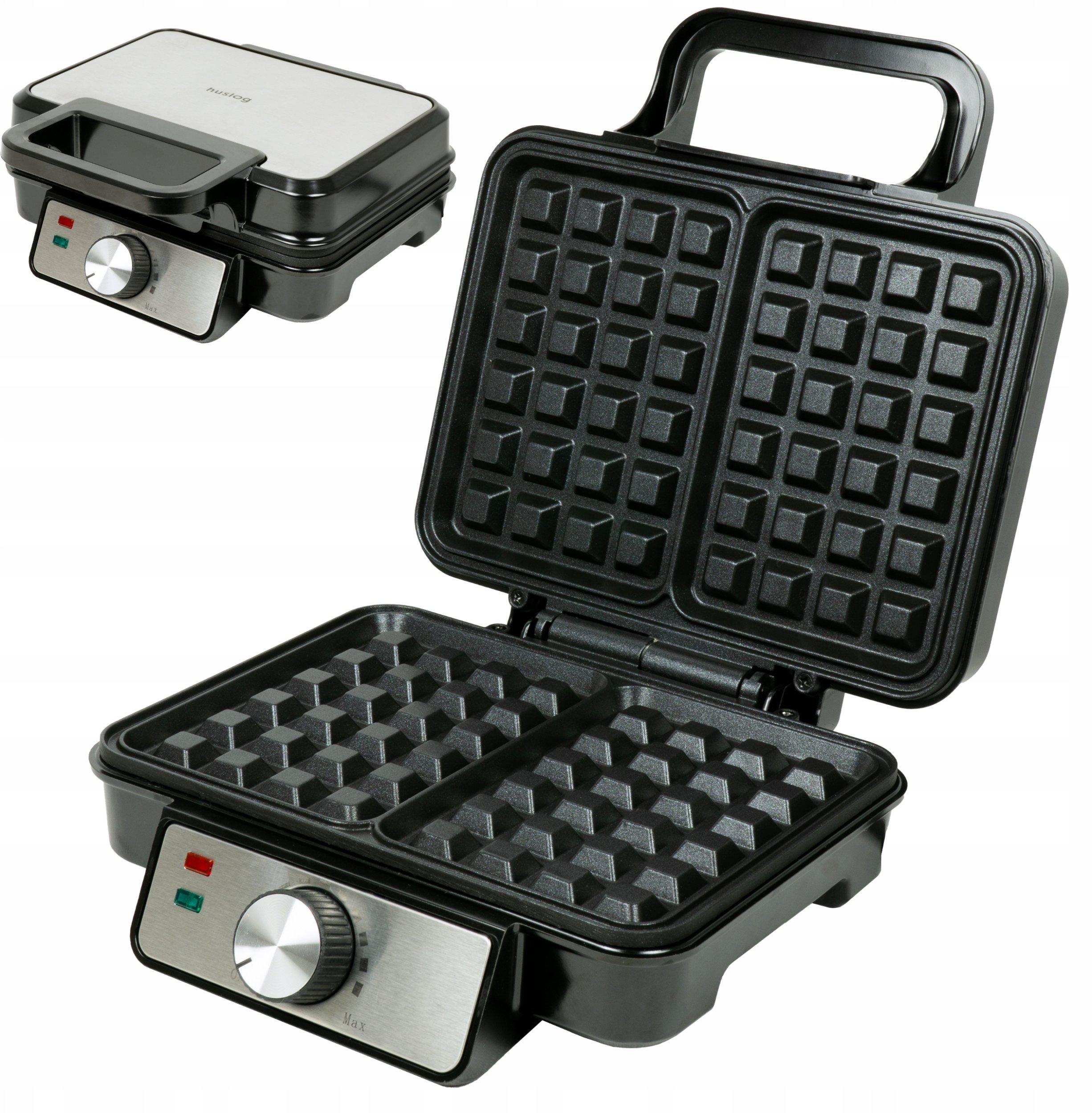 Huslog Gofrownica na dwa gofry