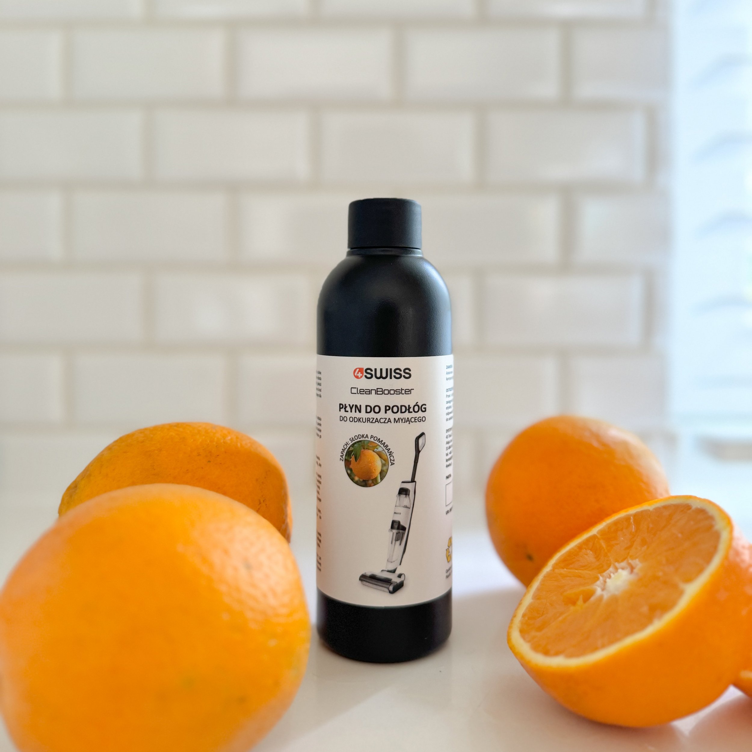 4Swiss płyn do podłóg do odkurzacza myjącego - słodka pomarańcza 0,2l