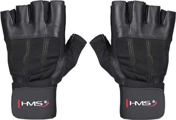 HMS RST04 BLACK ROZM. XXL RĘKAWICE NA SIŁOWNIĘ HMS