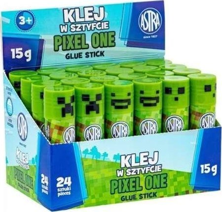 Klej w sztyfcie Pixel One 15g PVA (24szt) ASTRA