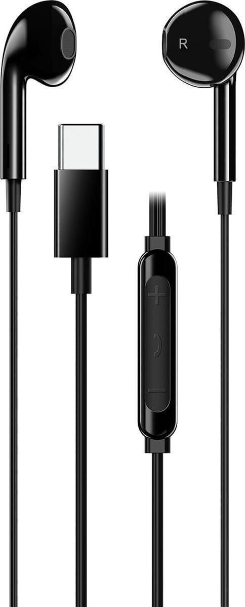 Genius HS-M365, słuchawki z mikrofonem, czarna, 2.0, douszne, USB Type-C
