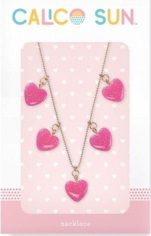 Kolorowe Baloniki Naszyjnik Sophia - Serduszko