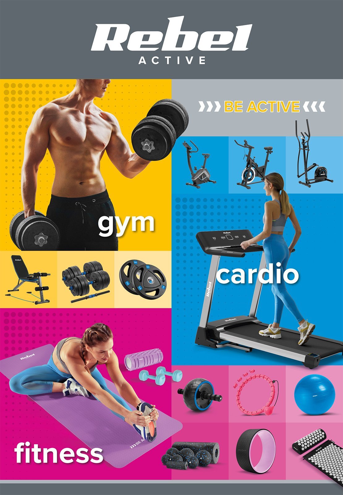 Rebel Plakat Rebel Active - BE ACTIVE