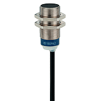 Schneider Electric Czujnik indukcyjny XS6 M18 mosiądz 12-48VDC przewód 2m - XS618B1PAL2