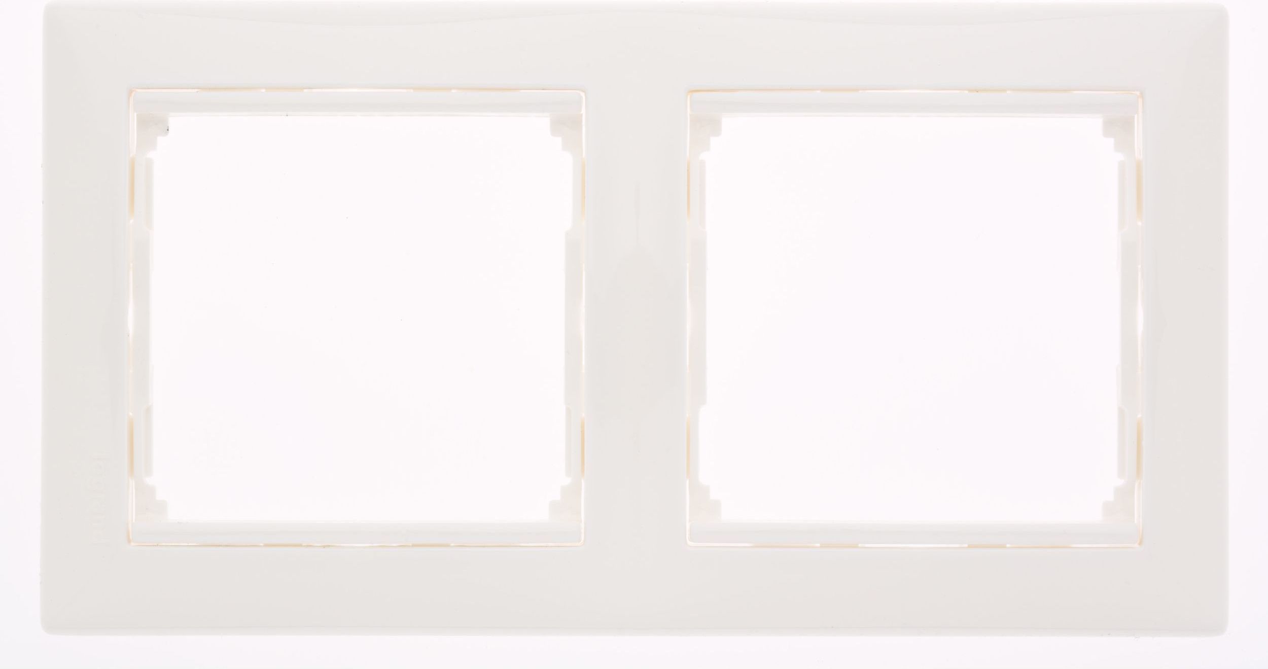 Legrand Ramka podwójna Valena biała 774452