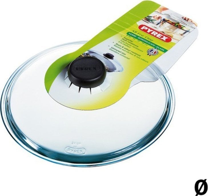 Pyrex Pokrywna na Garnek Pyrex All For One Przezroczysty Szkło - 20 cm