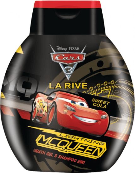 La Rive Disney Cars Żel pod prysznic dla dzieci 2w1 250ml