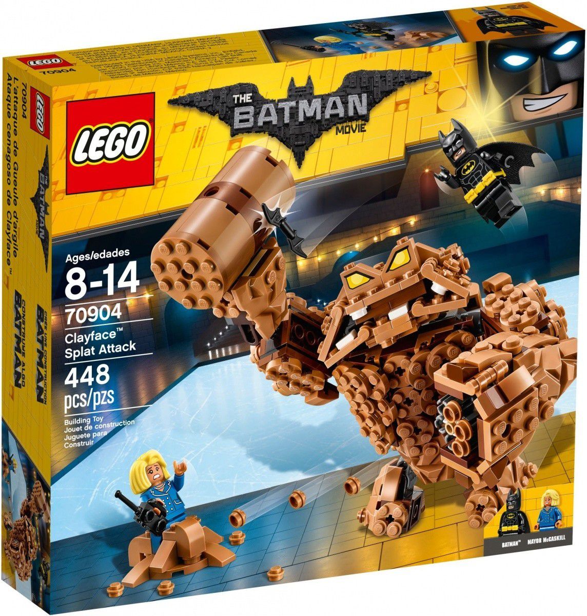 LEGO Batman Movie Atak Clayface'a (70904)