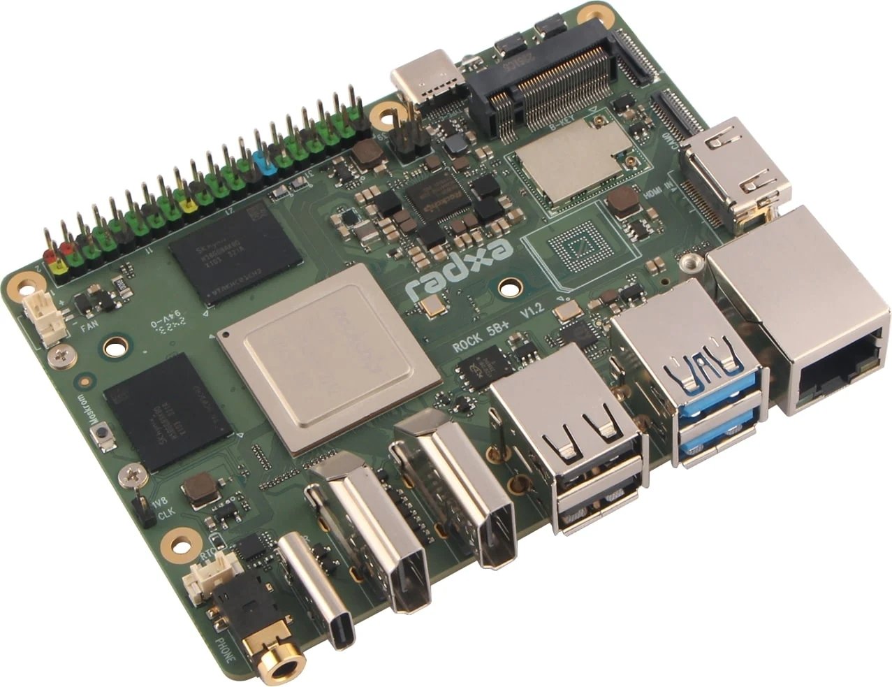 Radxa ROCK 5B RK3588 24GB LPDDR4 RS129D24E0