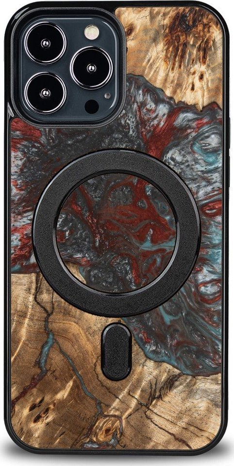 BeWood Etui Bewood Unique na iPhone 13 Pro Max - Planets - Pluton z MagSafe