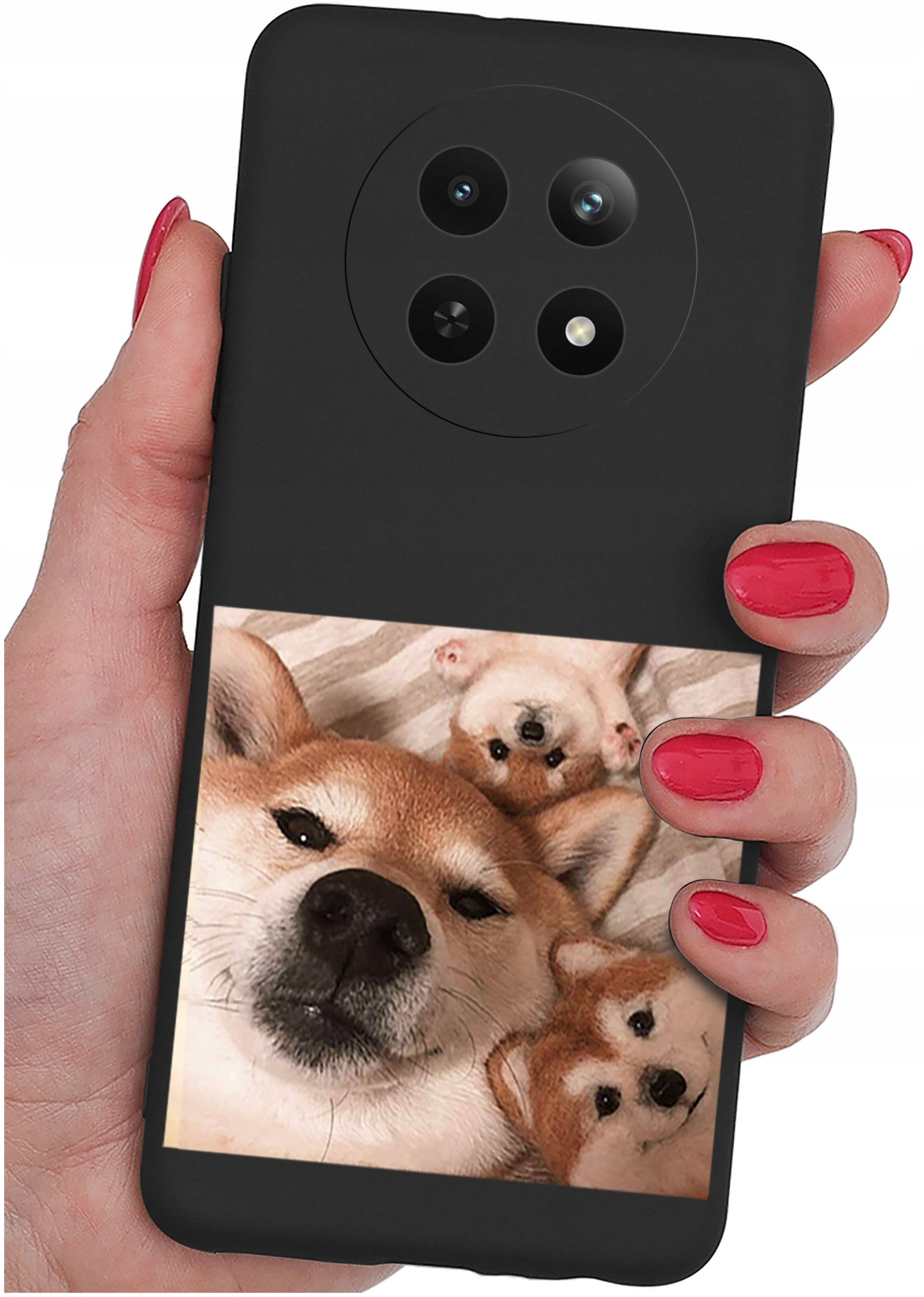 Etui do Realme 12 5G | 12x 5G WZORY |SILIKONOWE MATT CASE + SZKŁO 9H