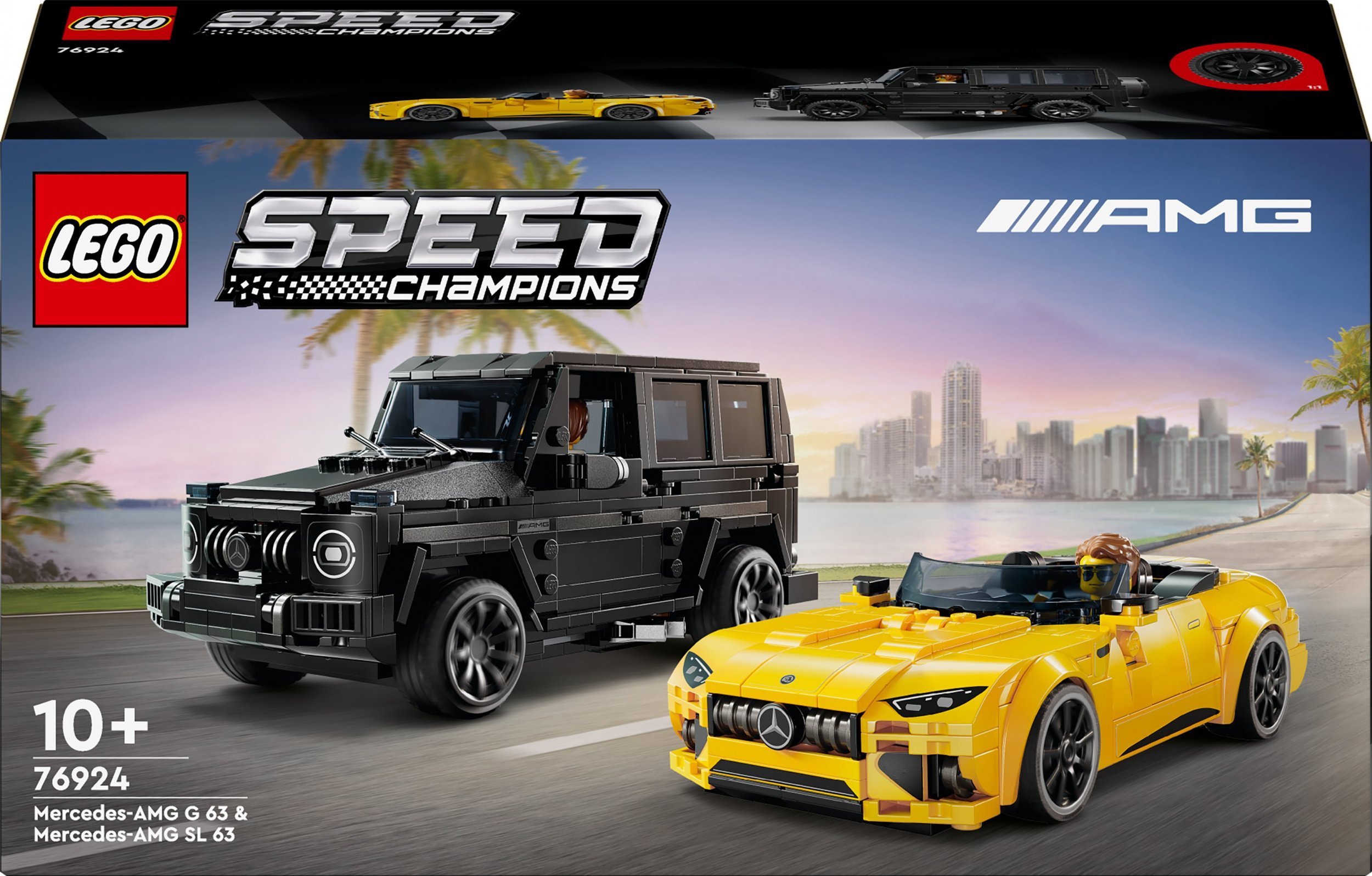 LEGO Speed champions Mercedes-AMG G 63 i Mercedes-AMG SL 63 (76924)